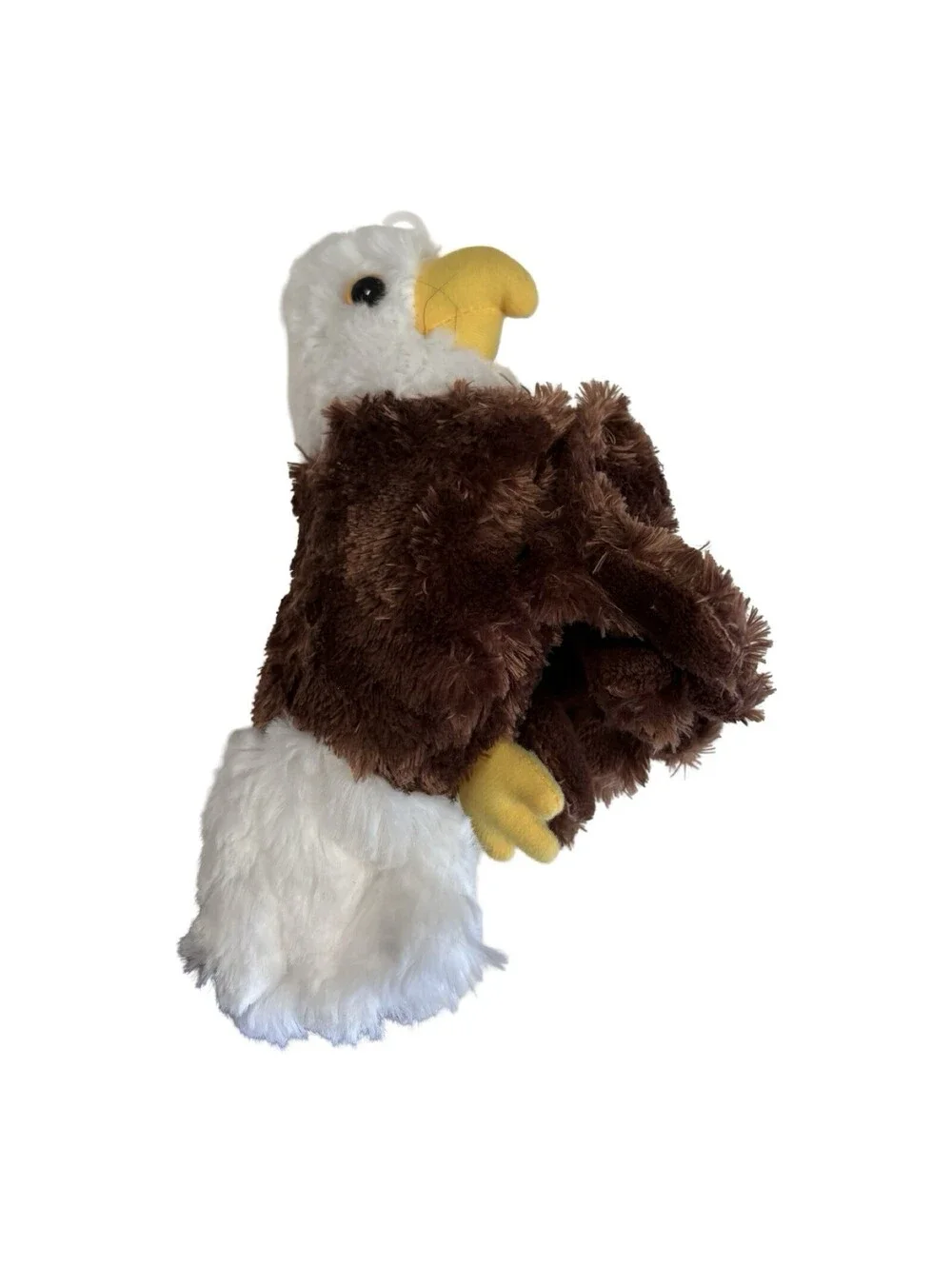 Wild Republic Book Buddies Bald Eagle Plush Wrap Around Wings 6